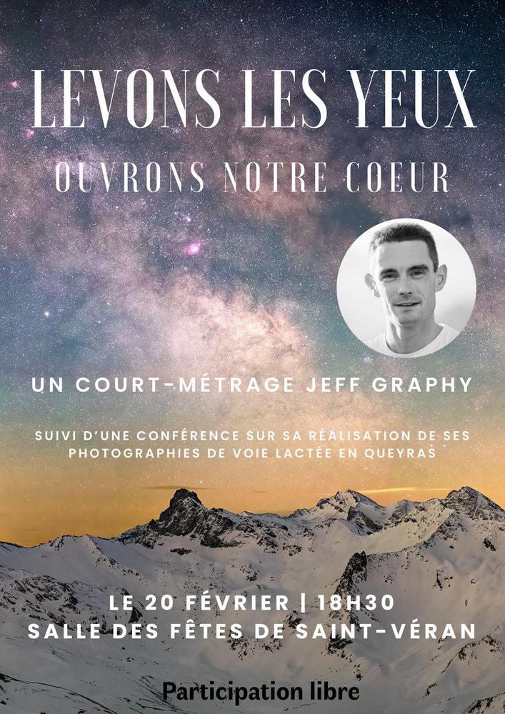 Affiche conference jeff graphy